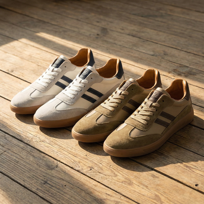 Modern men's everyday trainers, comfortable and stylish. Durable casual sneakers perfect for daily wear.