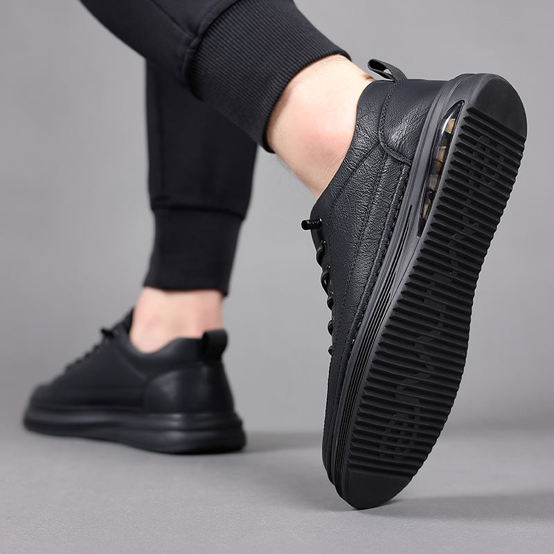 Men's lace-up low-top casual sneakers, offering everyday comfort, support & classic style footwear.