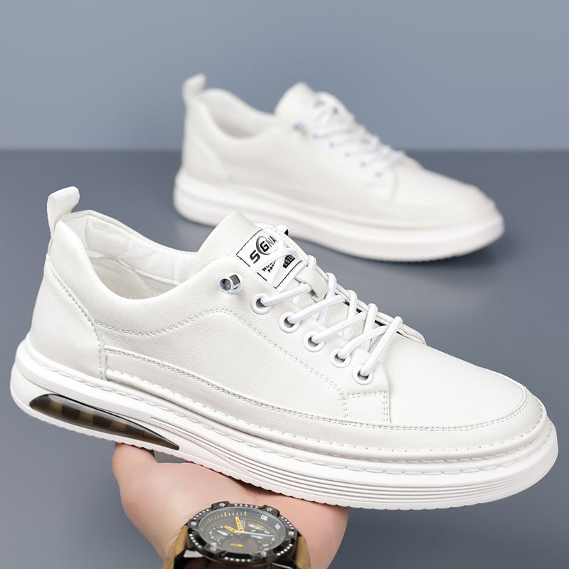 Sleek men's low-top casual shoes, perfect for everyday wear, combining modern style with comfort.