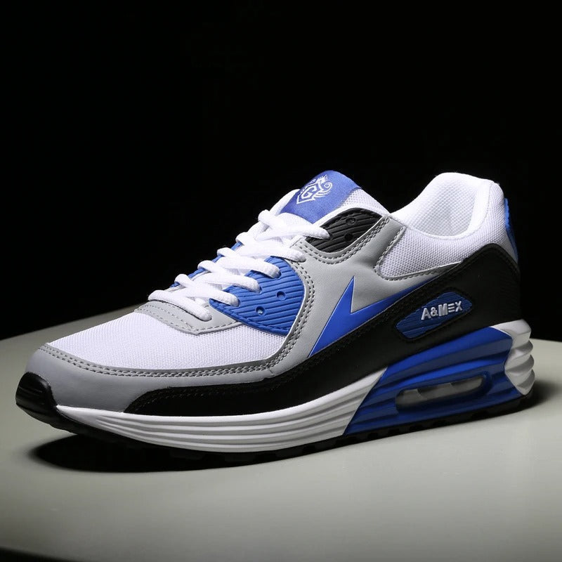 Evron men's stylish athletic sneakers. Modern aesthetic meets ultimate comfort for daily adventures.