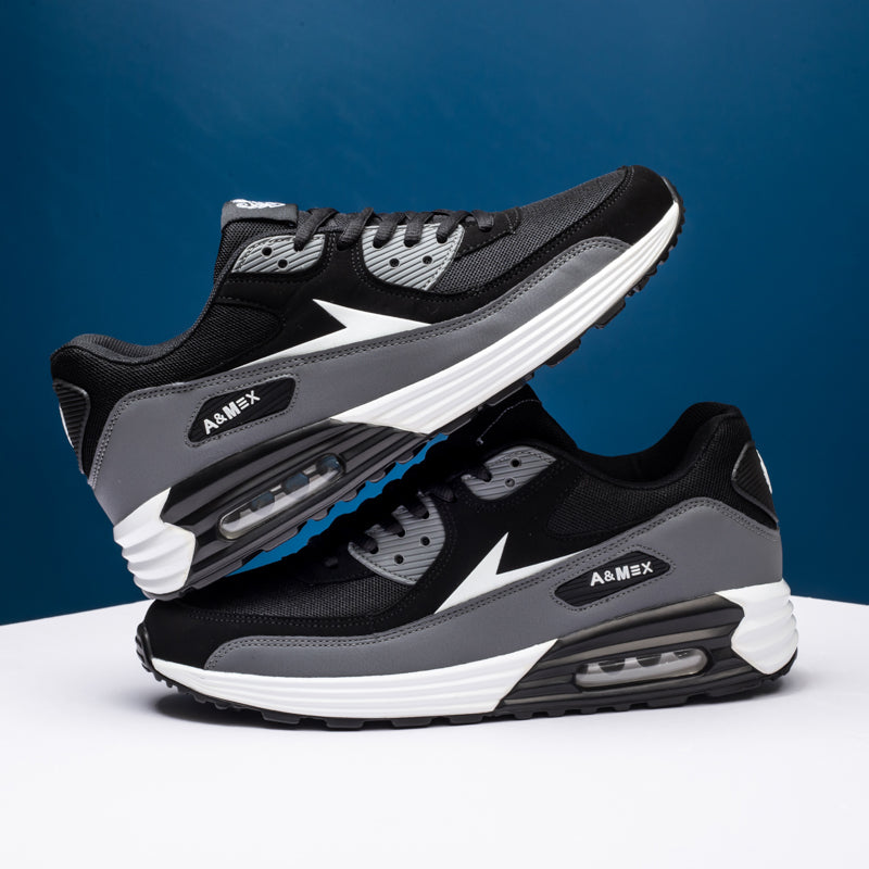 Evron men's athletic sneakers for active lifestyle. Cushioned for comfort, suitable for gym & running.