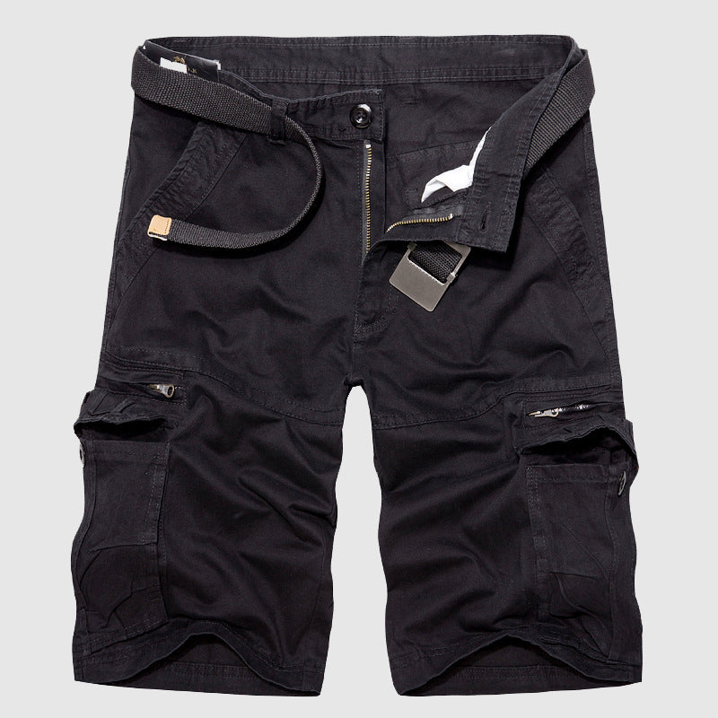 Durable Men's Cargo Shorts, ideal for rugged outdoor exploration, travel, and long-lasting utility.