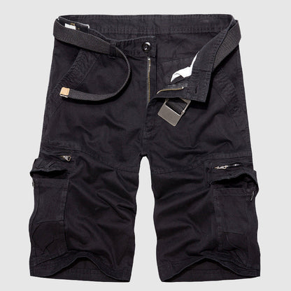 Durable Men's Cargo Shorts, ideal for rugged outdoor exploration, travel, and long-lasting utility.