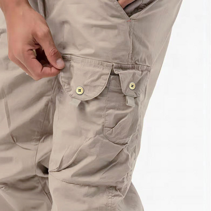 New arrival: Men's Flex Cargo Joggers. Athletic stretch pants for comfort & versatility.