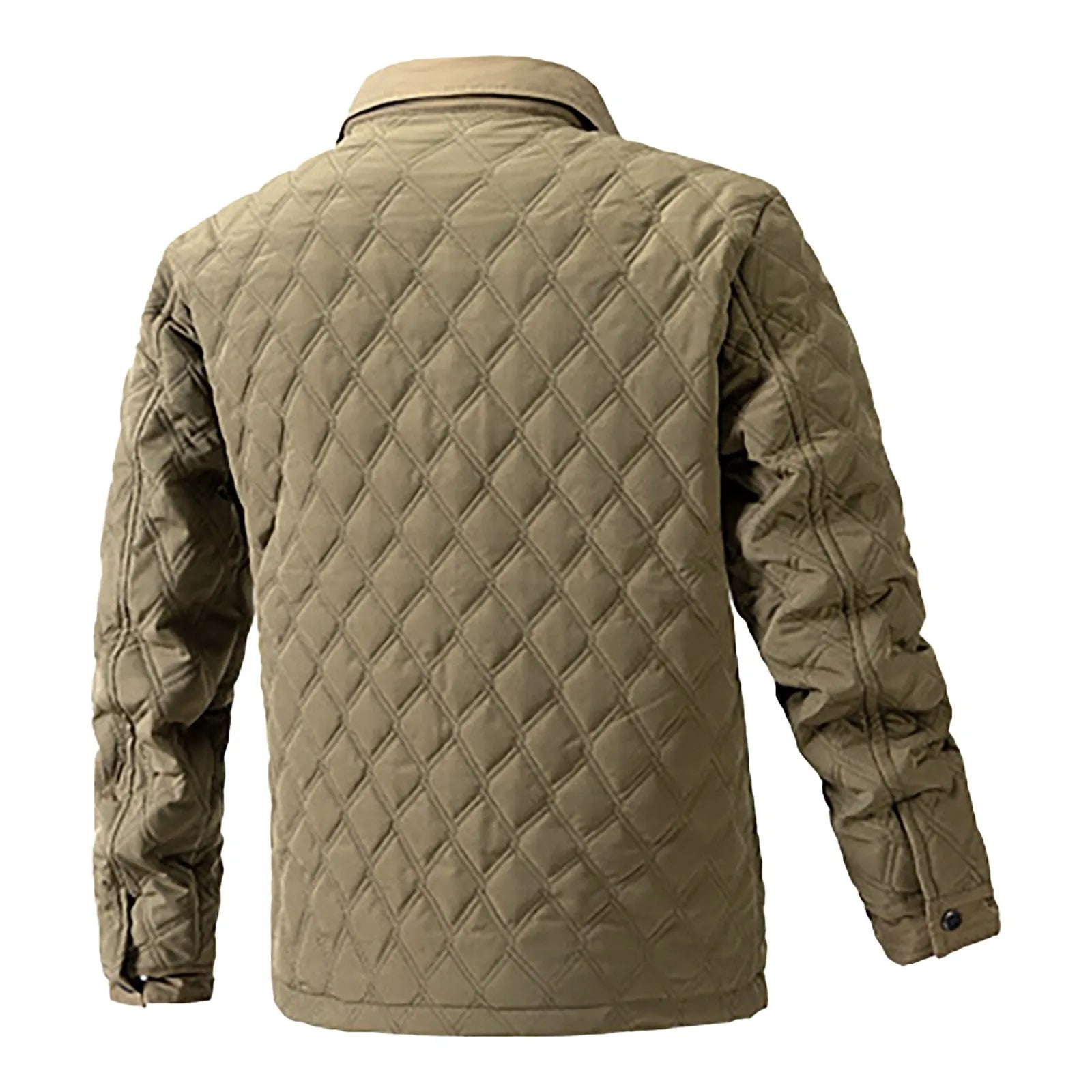Men's Forge versatile lightweight quilted utility jacket, rugged style, casual outerwear.