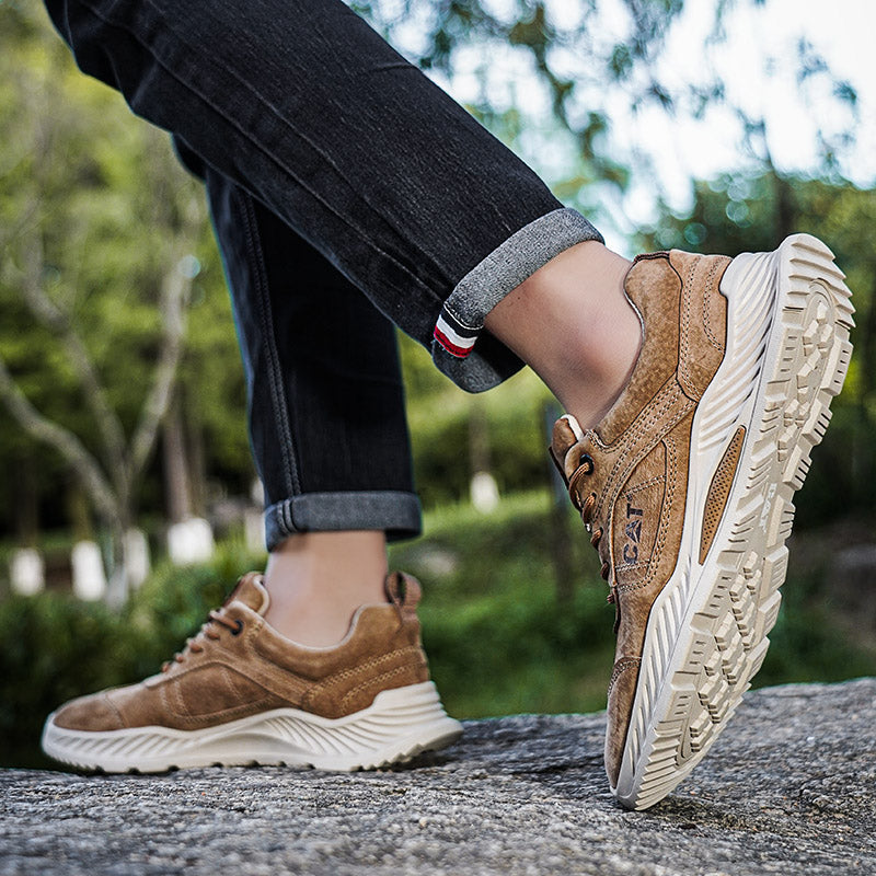 Comfort-focused men's walking shoes, Forge Sneakers for daily adventures.