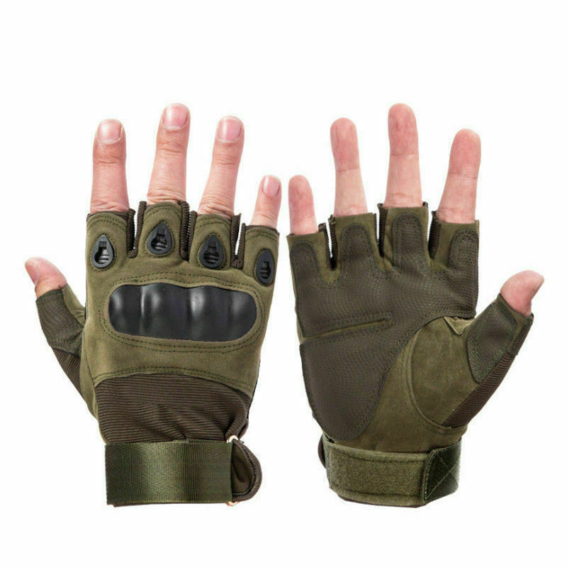 High-performance men's tactical gloves with substantial hard knuckle protection for rigorous use