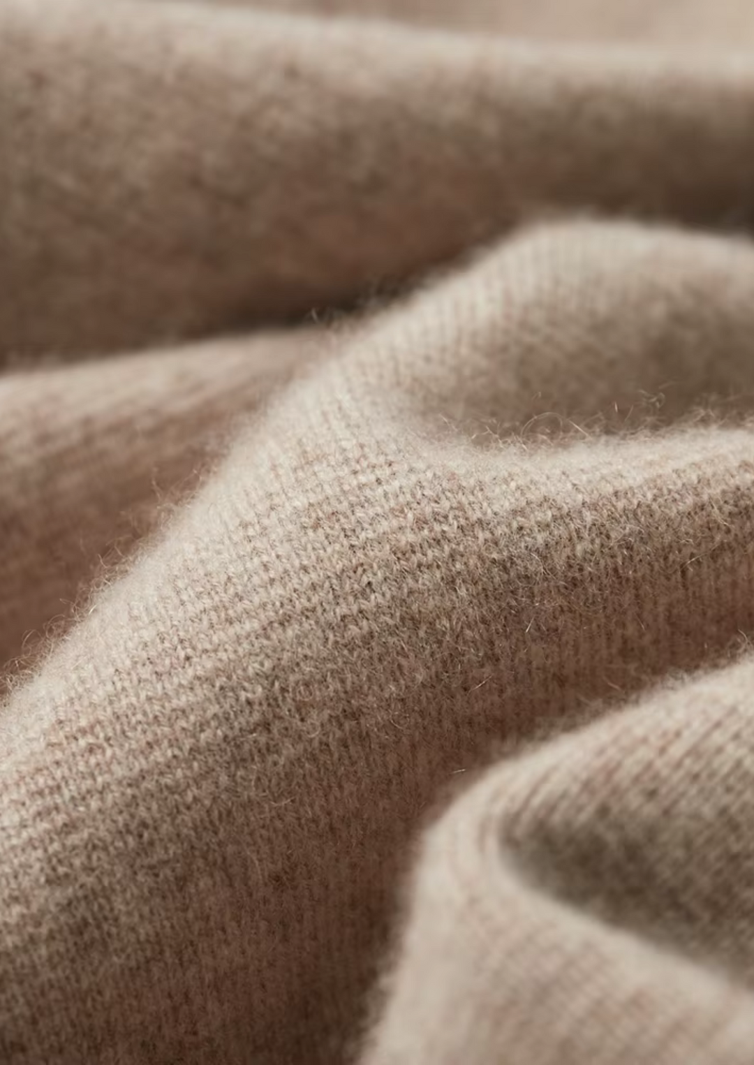 Men's smart casual full-zip sweater in beige. Great for layering & achieving a polished look.