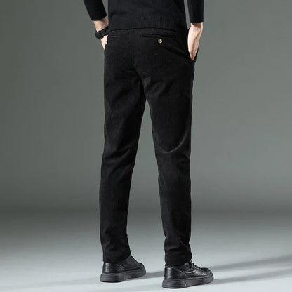Versatile men's textured Glendale Corduroy Pants. Comfortable & stylish bottoms for everyday wear.