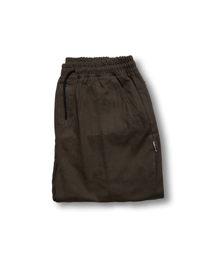 Men's gray tapered joggers, cotton blend. Ultimate comfort & casual athleisure style for everyday wear.