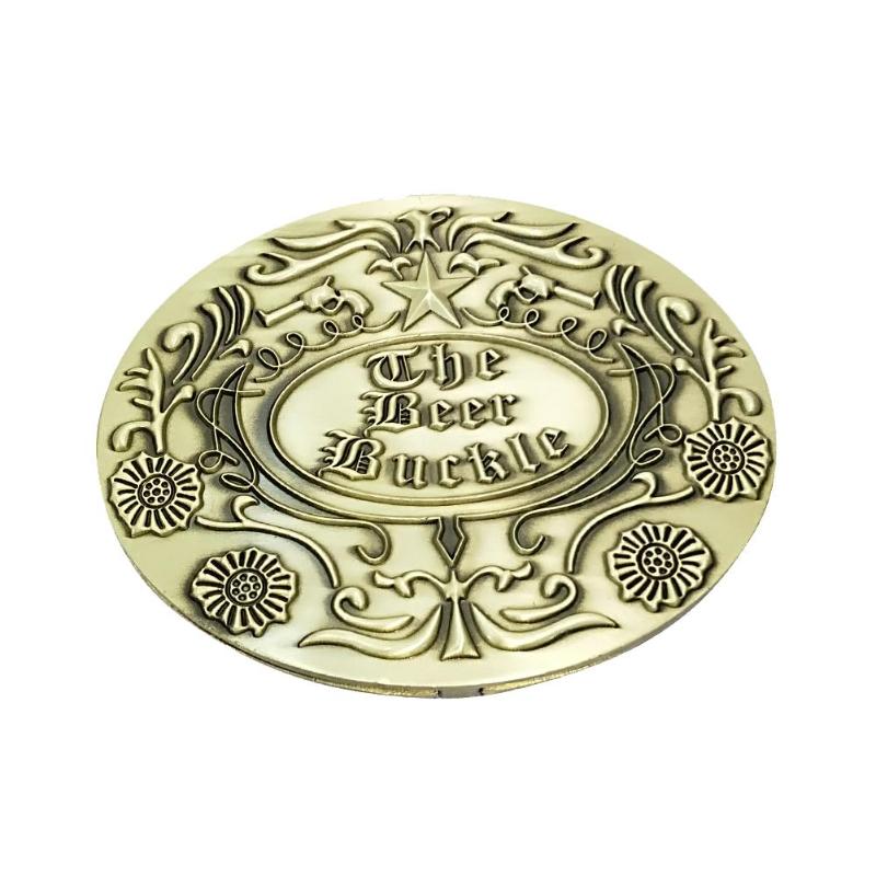 Novelty men's beer holder belt buckle; keeps your drink secure at parties, BBQ, and festivals.