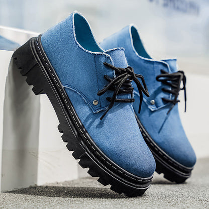 Men's Harlow frayed edge slip-on casual shoes, perfect for comfort & summer style.