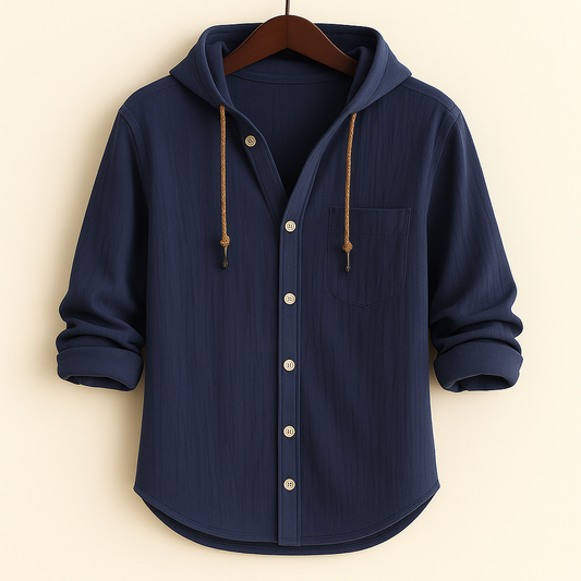 Men's Hayes hoodie shirt, relaxed fit, perfect for casual comfort & everyday wear.
