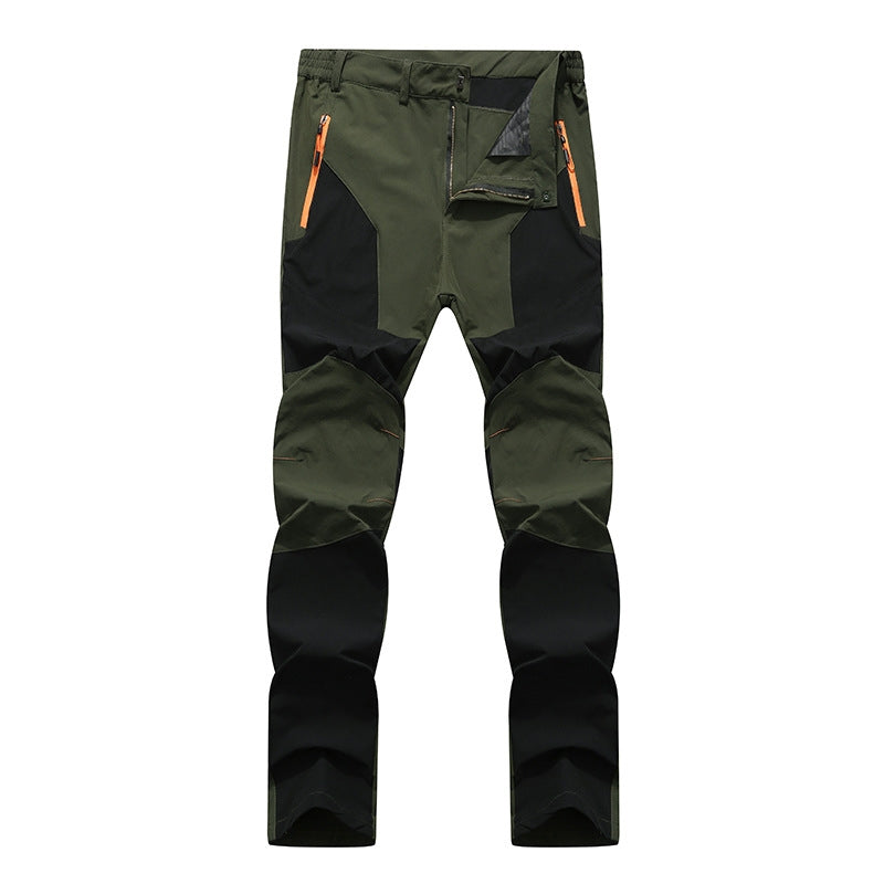 Men's heavy-duty waterproof pants for outdoor work, featuring durable fabric and ample movement for tough jobs.