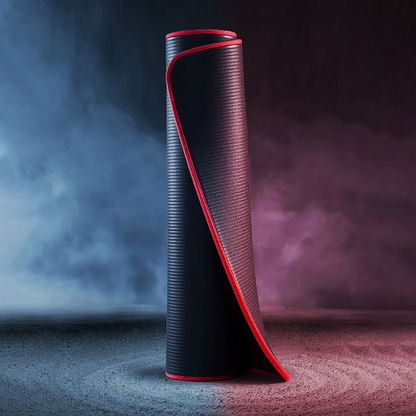 Enhance home gym workouts with this men's high-density non-slip exercise and yoga mat.