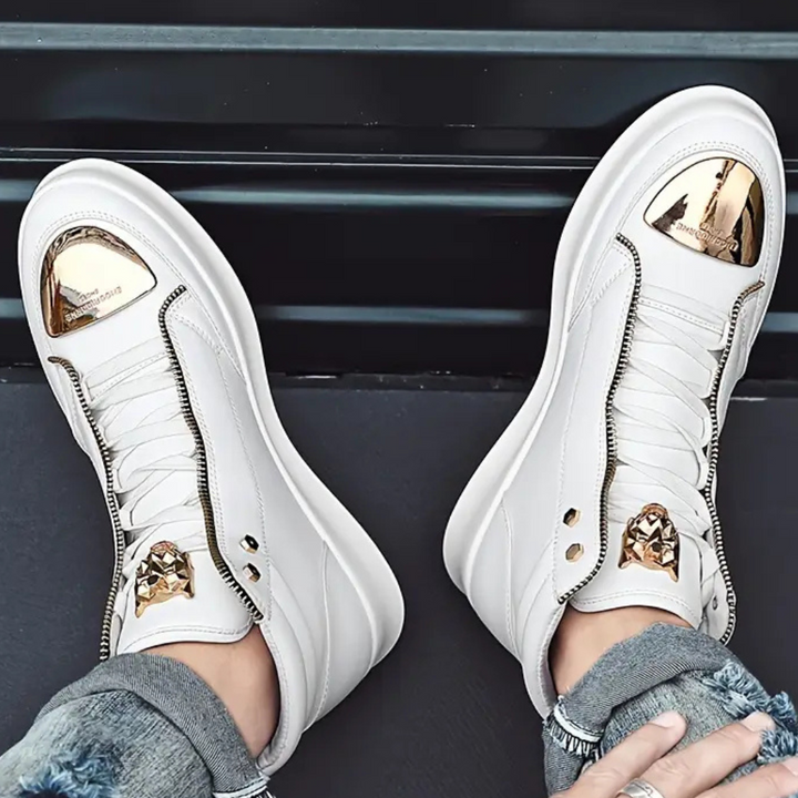 Men's high top fashion sneakers for urban style. Comfortable & versatile streetwear, perfect for daily wear.