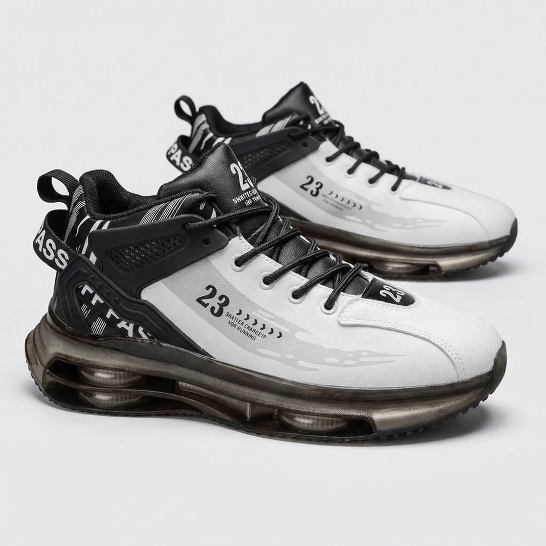 Comfortable men's high-top orthopedic sneakers (Carlos) offering superior foot and ankle support.