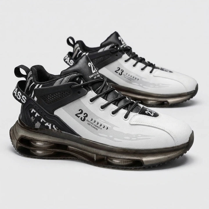 Comfortable men's high-top orthopedic sneakers (Carlos) offering superior foot and ankle support.
