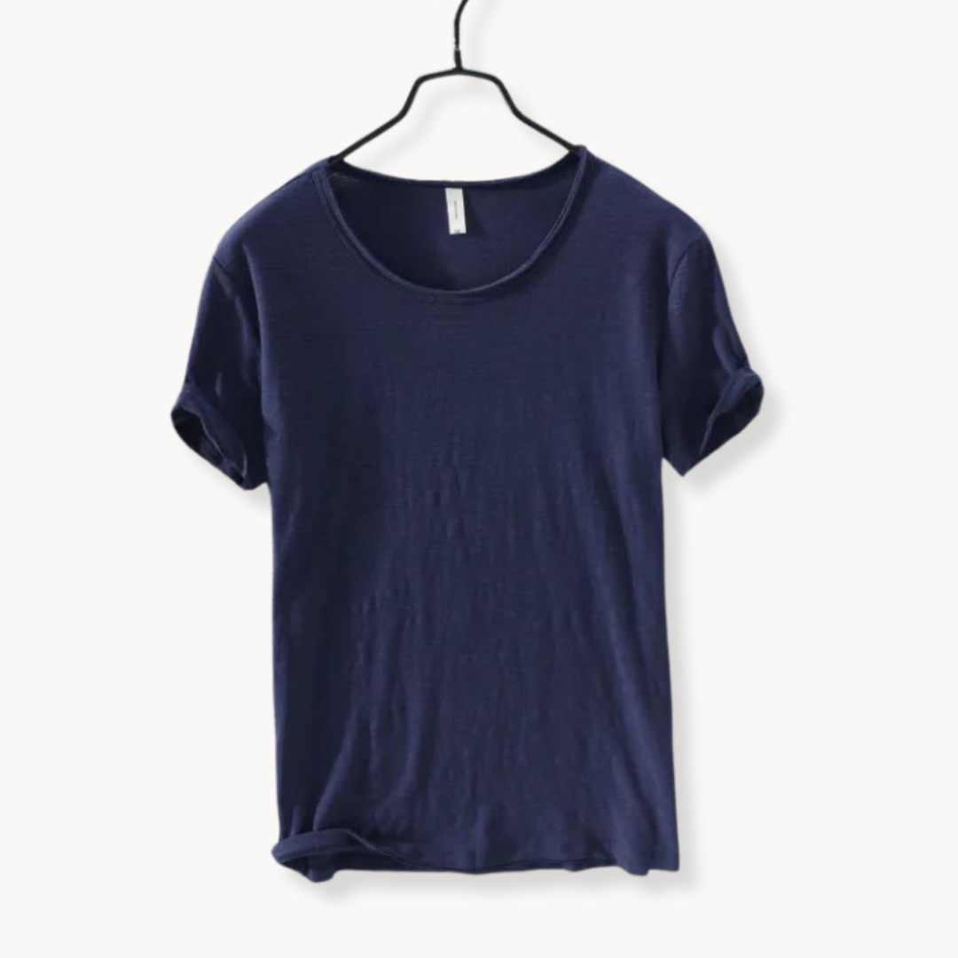 Men's long sleeve button-up shirt in a solid color. A versatile top for casual, smart-casual, and formal looks.