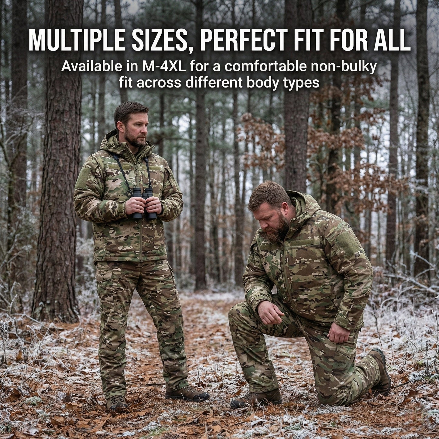 Camo print insulated pants for men, durable and warm outdoor workwear