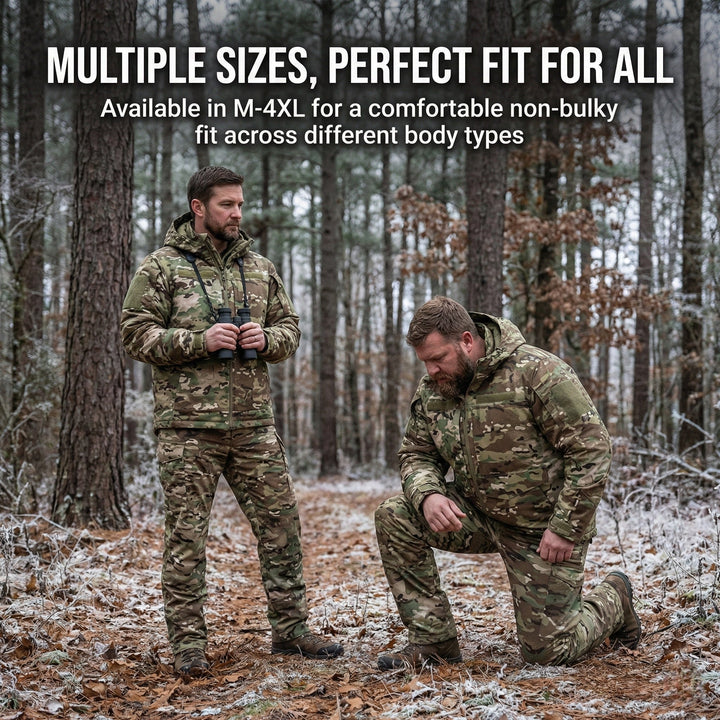 Camo print insulated pants for men, durable and warm outdoor workwear