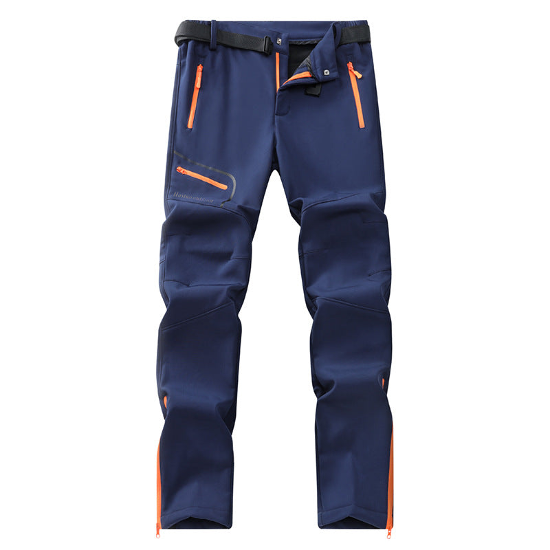 Men's functional insulated winter pants, water-resistant & warm for outdoor adventures.