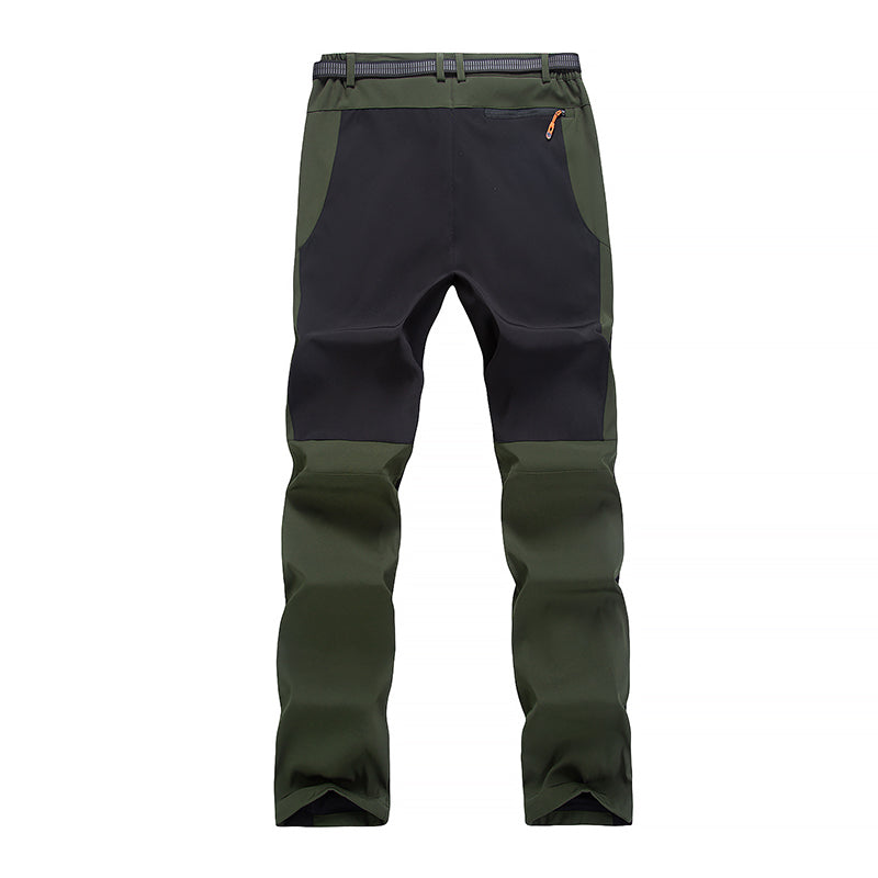 Men's insulated winter sports pants, durable & water-resistant for extreme cold activities.