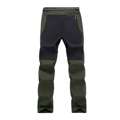Men's insulated winter sports pants, durable & water-resistant for extreme cold activities.