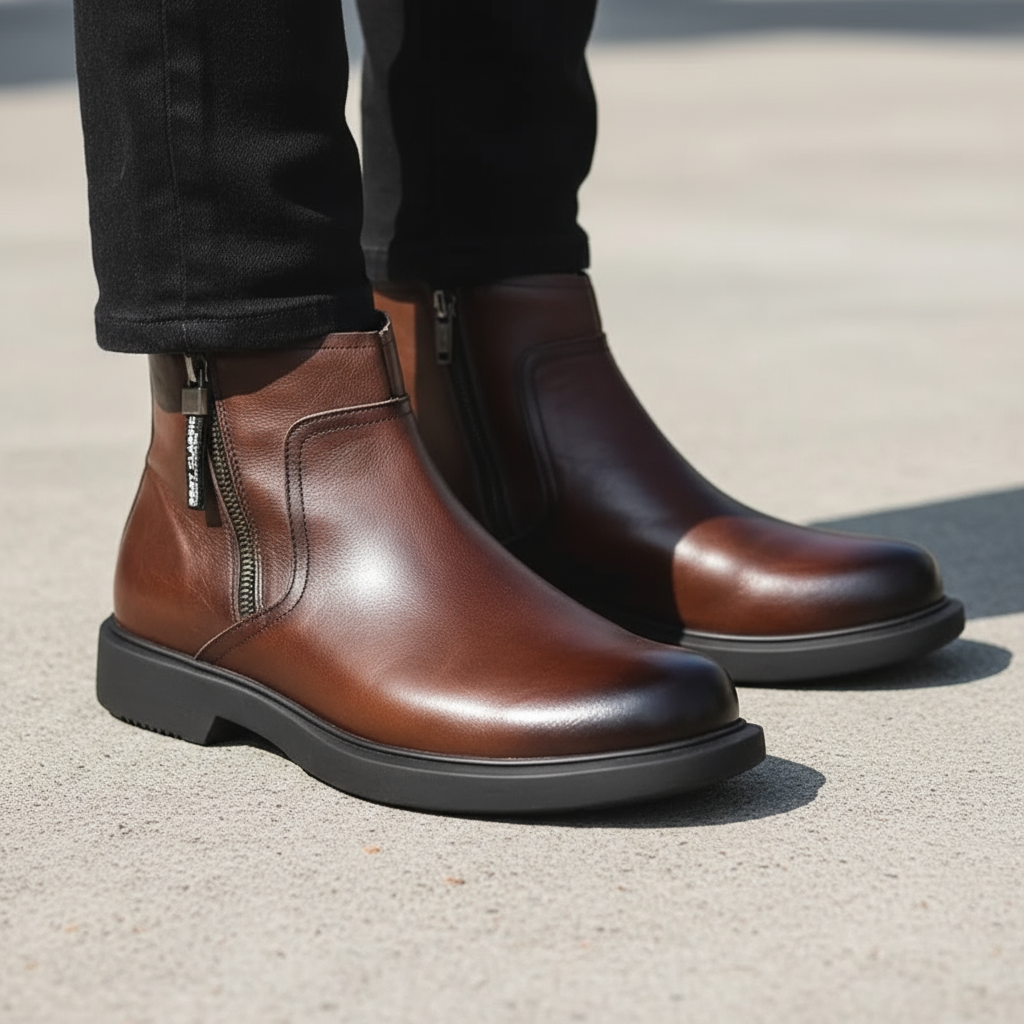 Comfortable men's Ironwood dress boots, durable and stylish for enduring men's fashion and everyday wear.