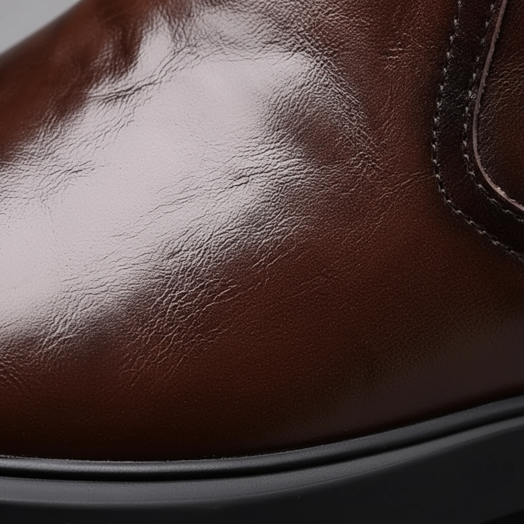 Stylish Ironwood men's footwear, combining the look of dress boots with casual comfort and sophistication.