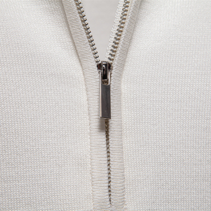 Comfortable Jacques Remy men's ribbed polo shirt, a stylish short-sleeve top for smart casual outfits.