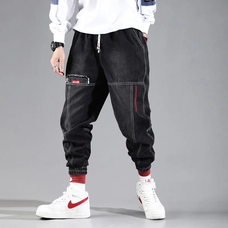 Men's Jacques Tapered Denim Joggers, perfect for casual wear, comfort & modern everyday style.
