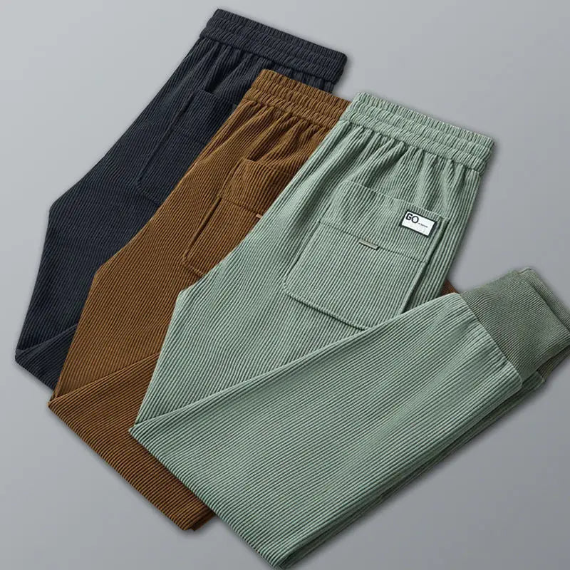 Front view of Men's Kaizen Jogger Pants, emphasizing their soft, comfortable, and modern design for casual wear.