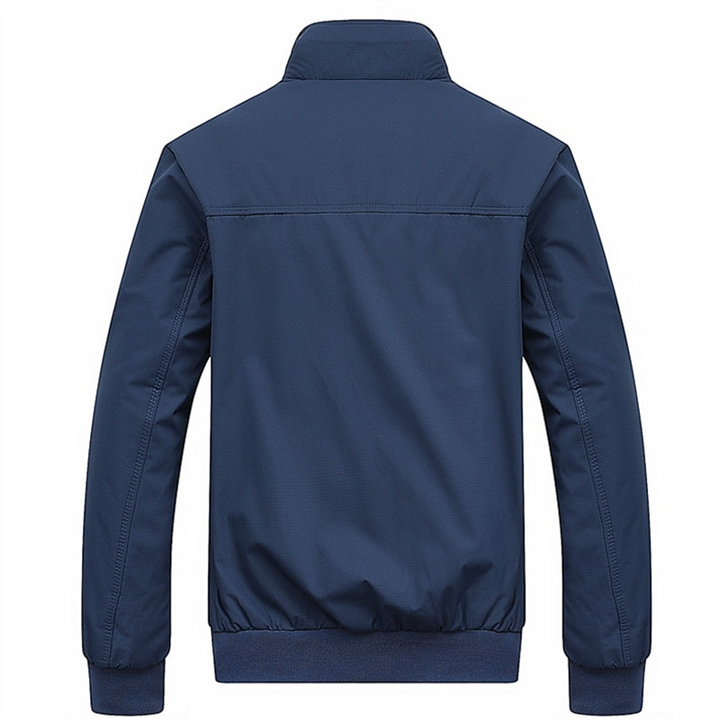 Stylish & versatile men's bomber jacket, perfect for casual wear, fall outfits & modern fashion.