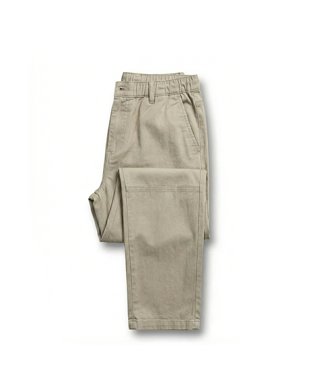 Men's khaki stretch chinos, straight fit, comfortable cotton trousers for all-day wear & casual style.