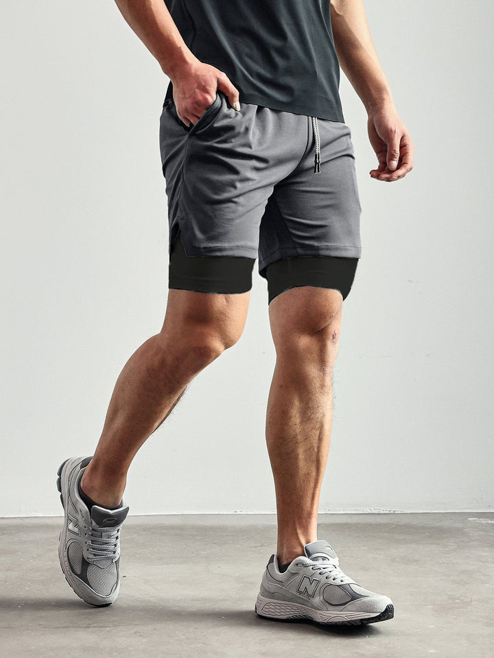 Men's Kinetic Mesh Shorts for dynamic workouts, activewear & gym training.