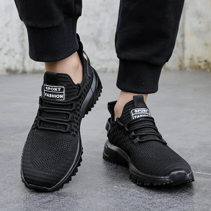 High-performance KinetiQ men's gym sneakers with a lightweight mesh design for active lifestyles.