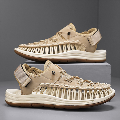 Quick-Dry Men's Knox Ryder outdoor sandals, perfect for water adventures, hiking & breathable summer wear.