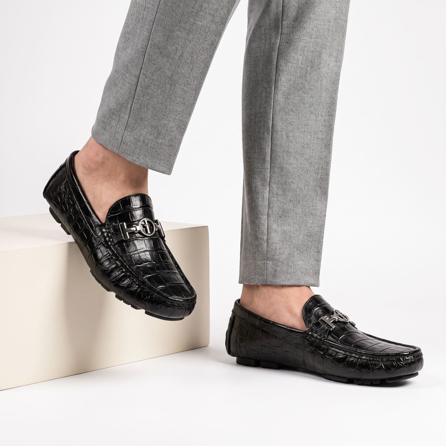 Lightweight men's LANGSTON summer loafers, ideal slip-on shoes for comfortable, everyday style.