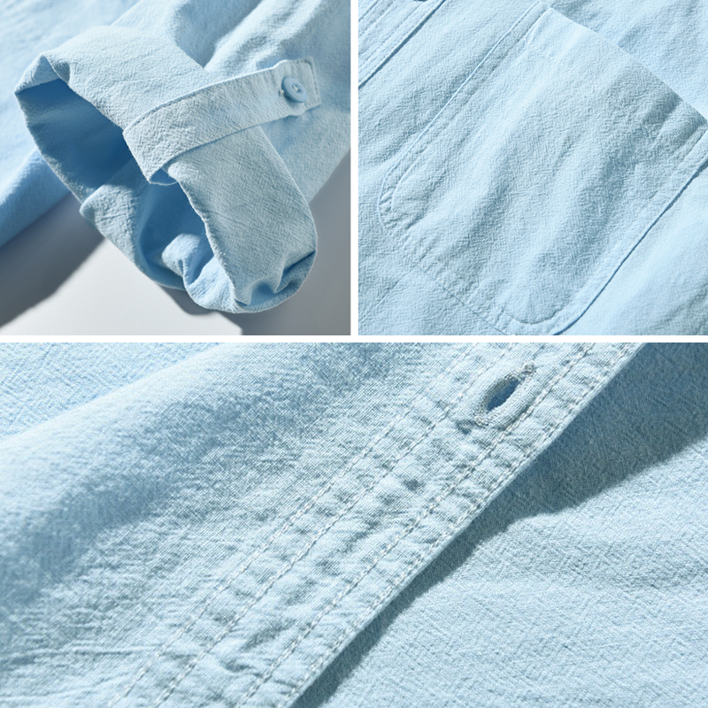 Versatile men's white Sardinia Coastal Comfort Shirt, relaxed fit button-down for casual summer days.