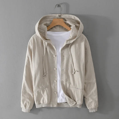 Men's lightweight breathable leisure hoodie for ultimate everyday comfort & casual style.