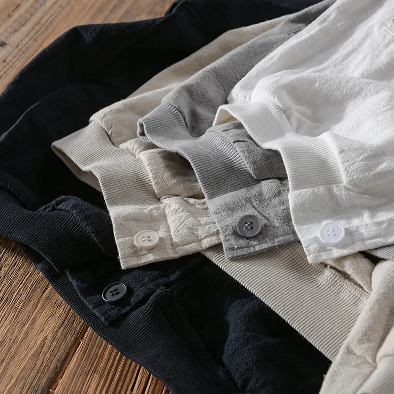Stylish men's lightweight breathable hoodie, perfect for relaxed casual wear, spring/summer comfort.
