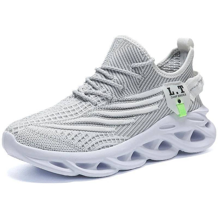 Collection of men's lightweight mesh shoes, suitable for running, jogging, and various sports activities.