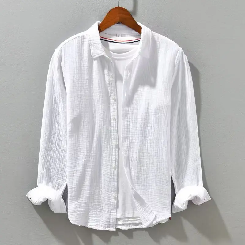 Men's summer shirt: a breathable, relaxed fit button-up, perfect for any casual occasion.