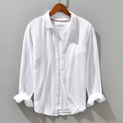Men's summer shirt: a breathable, relaxed fit button-up, perfect for any casual occasion.
