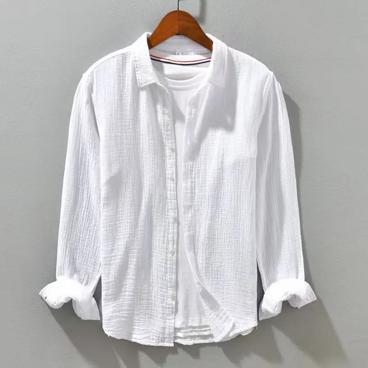 Men's summer shirt: a breathable, relaxed fit button-up, perfect for any casual occasion.