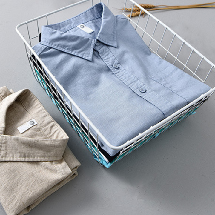 Men's relaxed fit long sleeve shirt, lightweight button-up for everyday style.
