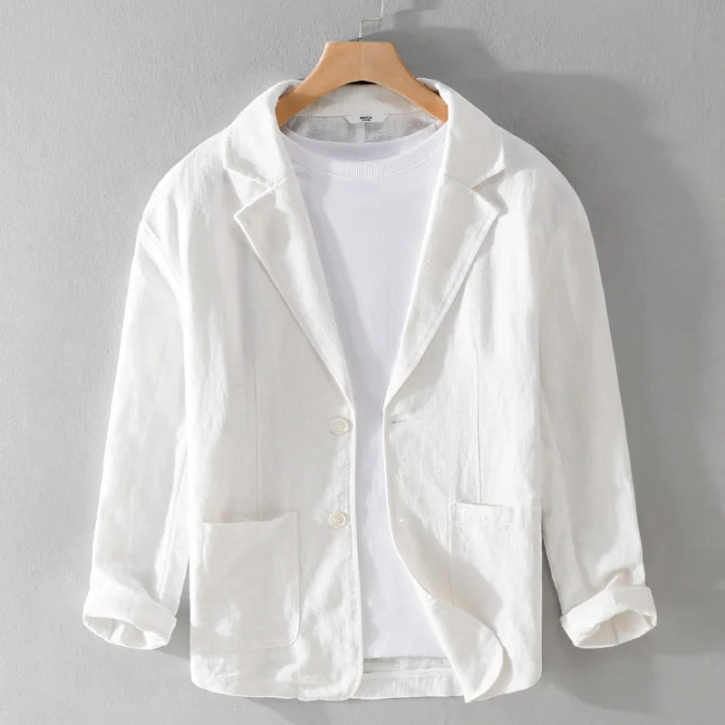 Stylish men's casual jacket, lightweight & versatile for everyday comfort, relaxed fit outerwear.