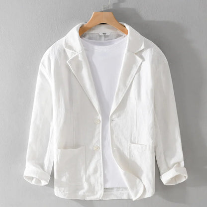 Stylish men's casual jacket, lightweight & versatile for everyday comfort, relaxed fit outerwear.