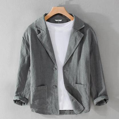 Men's comfortable lightweight casual jacket with a unique style, ideal for versatile everyday wear.